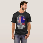 Australian American We know Places where Australia T-shirt (Voorkant volledig)