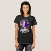 Australian American We know Places where Australia T-shirt (Voorkant volledig)