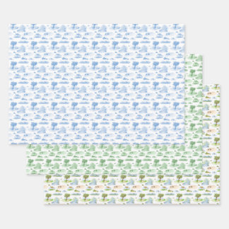 Australian Animal Toile Inpakpapier Vel