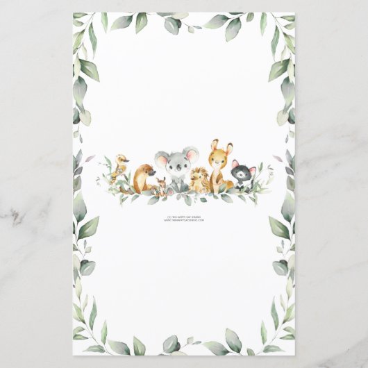 Australian Animals Green die papa het beste spel k (Achterkant)