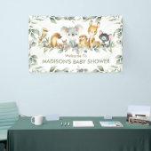 Australian Animals Verjaardag Baby Welkom Achtergr Spandoek (Beurs)