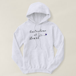 Australian at Heart Hoodie, Aus Hoodie