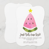 Australian Aussie Summer Kerstmis BBQ Kaart (Voorkant / Achterkant)