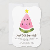 Australian Aussie Summer Kerstmis BBQ Kaart (Voorkant)