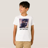 Australian Baby Black Cockatkato Editable T-Shirt (Voorkant volledig)