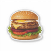 Australian Beet Burger Sticker (Voorkant)