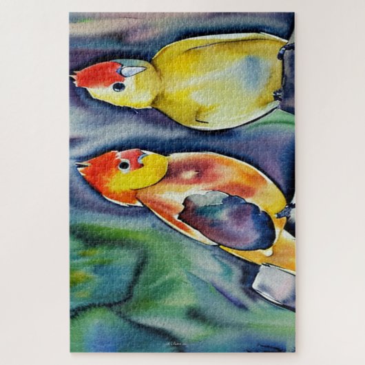 Australian Birds Puzzle Legpuzzel (Verticaal)