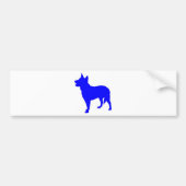 Australian Blue Heeler Bumpersticker (Voorkant)