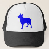 Australian Blue Heeler Trucker Pet (Voorkant)