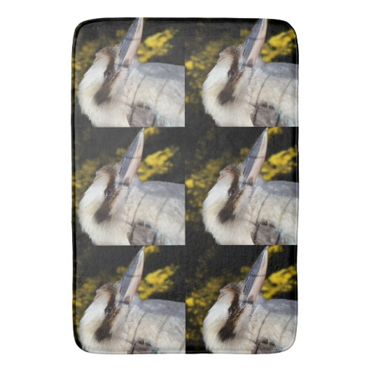 Australian Blue Winged Kookaburra, Badmat (Voorkant Verticaal)