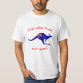 Australian Born T-Shirt (Voorkant)
