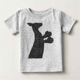 Australian Boxing Kangaroo met Slang Typografie B