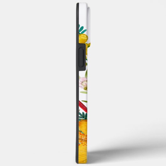 Australian Budgerigar Wildflower Bouquet Case-Mate iPhone Case (Achterkant / Rechts)