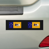 Australian Capital Territory, Australië Bumpersticker (Op auto)