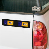 Australian Capital Territory, Australië Bumpersticker (Op Truck)