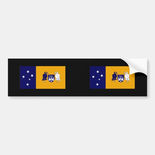 Australian Capital Territory, Australië Bumpersticker (Voorkant)