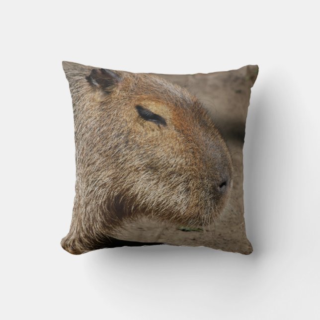 Australian Capybara Pillow Kussen (Voorkant)