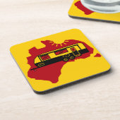 Australian Caravan Camping Bier Onderzetter (Linkerzijde)