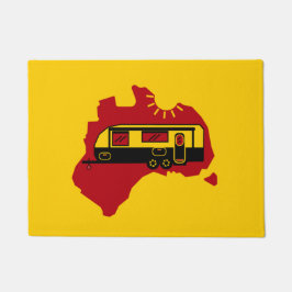 Australian Caravan Camping Deurmat