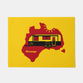 Australian Caravan Camping Deurmat