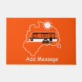 Australian Caravan Camping Doormat Deurmat (Voorkant)