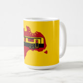 Australian Caravan Camping Koffiemok (Voorkant rechts)