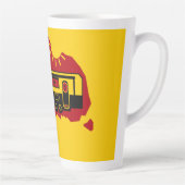 Australian Caravan Camping Latte Mok (Rechts)