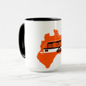 Australian Caravan Camping Mok (Voorkant links)