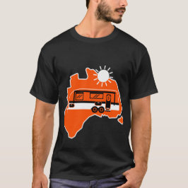 Australian Caravan Camping T-shirt