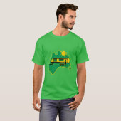 Australian Caravan Camping T-shirt (Voorkant volledig)