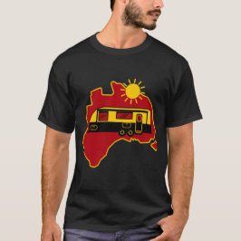 Australian Caravan Camping T-shirt