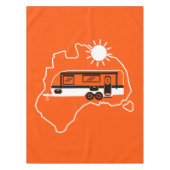 Australian Caravan Camping Tafelkleed (Voorkant)