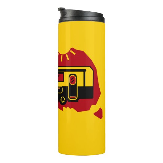 Australian Caravan Camping Thermosbeker (Geroteerd rechts)