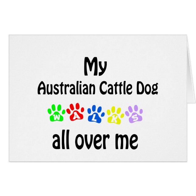 Australian Cattle Dog (Voorkant Horizontaal)