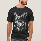 Australian Cattle Dog [00294] T-shirt (Voorkant)