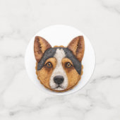 Australian Cattle Dog 3D Geïnspireerd Confetti (Kleine voorkant)