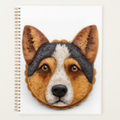 Australian Cattle Dog 3D geïnspireerd Planner (Voorkant)