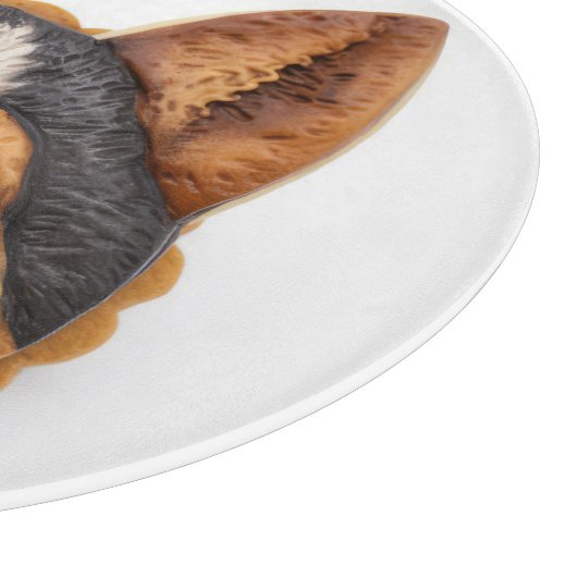 Australian Cattle Dog 3D geïnspireerd Snijplank (Hoek)