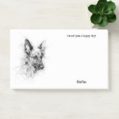 Australian Cattle Dog Abstract Art Hondennaam Post-it® Notes (Kantoor)