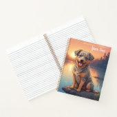 Australian Cattle Dog bij meer Notitieboek (Binnen)