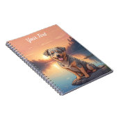 Australian Cattle Dog bij meer Notitieboek (Rechterzijde)