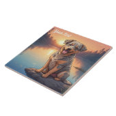 Australian Cattle Dog bij meer Tegeltje (Zijkant)