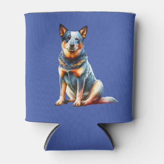 Australian Cattle Dog Blikjeskoeler (Voorkant)