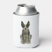 Australian Cattle Dog Blue Heeler ACD Art Blikjeskoeler (Blikje Voorkant)