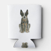 Australian Cattle Dog Blue Heeler ACD Art Blikjeskoeler (Achterkant)