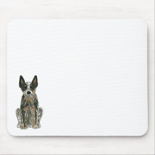 Australian Cattle Dog Blue Heeler ACD Art Muismat