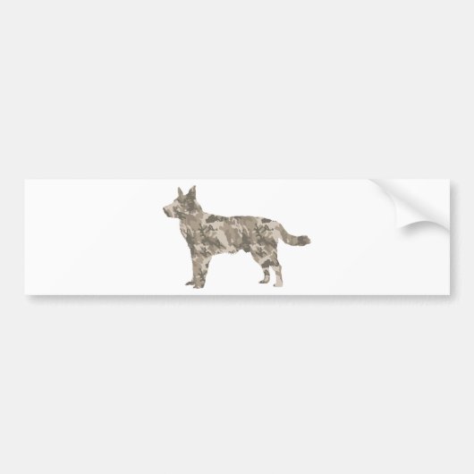 Australian Cattle Dog Bumpersticker (Voorkant)