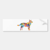 Australian Cattle Dog Bumpersticker (Voorkant)