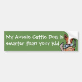 Australian Cattle Dog Bumpersticker (Voorkant)