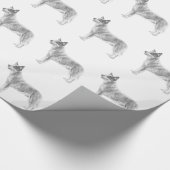 Australian Cattle Dog Cadeaupapier (Hoek)